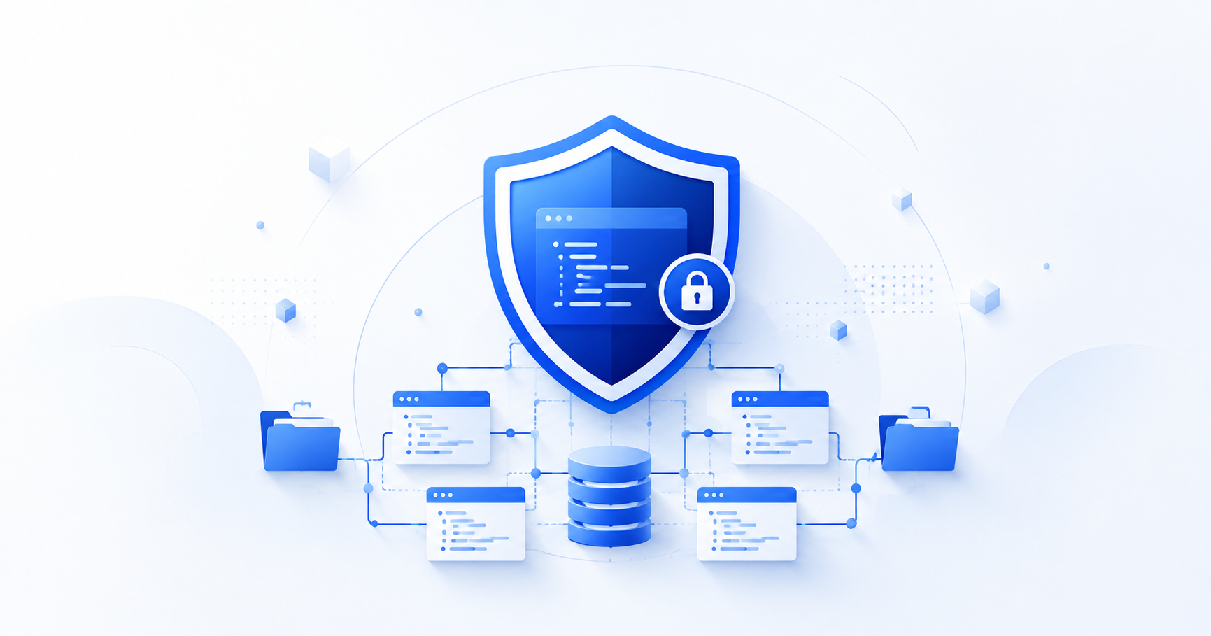 Complete executive framework for software outsourcing ip protection showing code repository ownership and legal agreements